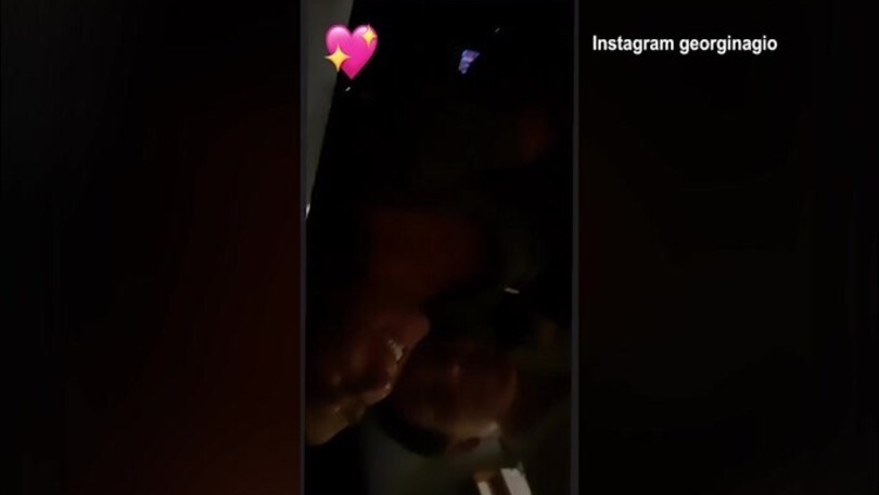 Cristiano Ronaldo duetta con Georgina