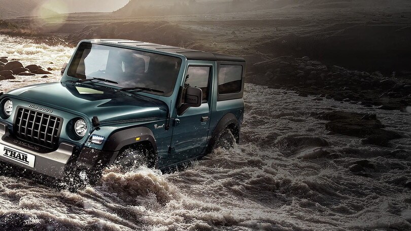 Mahindra Thar: gli scatti