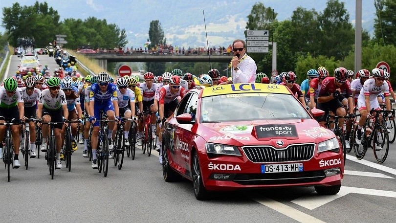 Skoda auto ufficiale del Tour de France anche nel 2020
