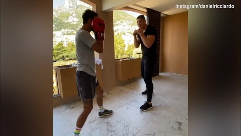F1: Daniel Ricciardo, che pugni!