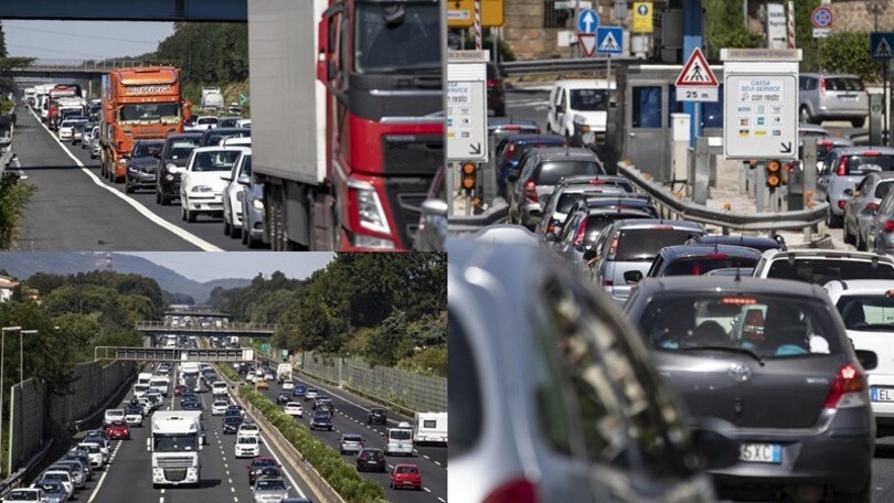 Il rientro dalle vacanze: l'autostrada Roma-Napoli è bloccata!