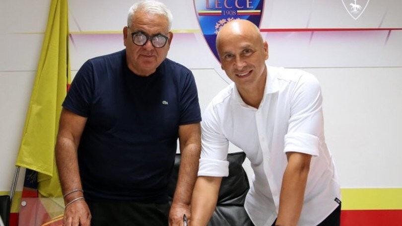 Lecce, Corini nuovo allenatore, è ufficiale