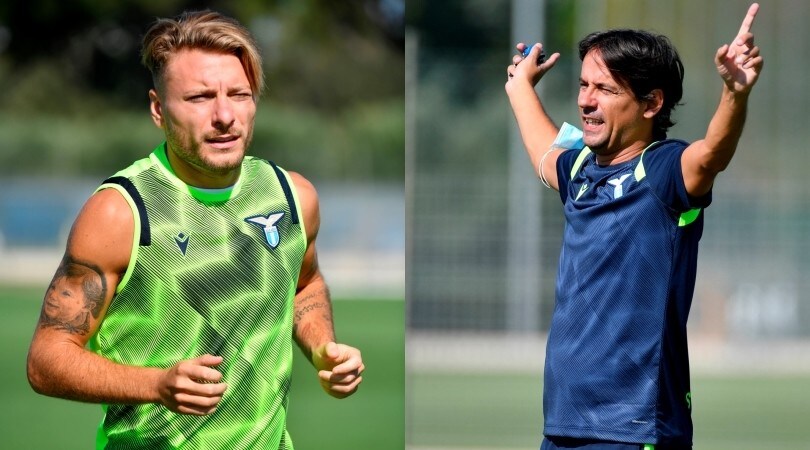 Lazio, è tempo di partitelle: un gol di Immobile fa vincere i blu