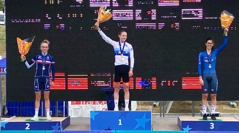 Cipressi bronzo nella cronometro juniores agli Europei