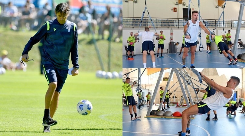 Lazio, Inzaghi show in campo. Milinkovic spinge in palestra