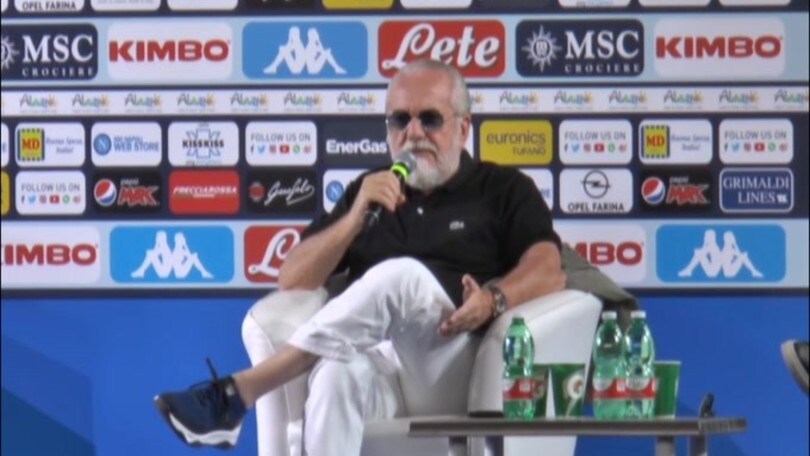 De Laurentiis attacca Ceferin: "Deve rispettare i tifosi"