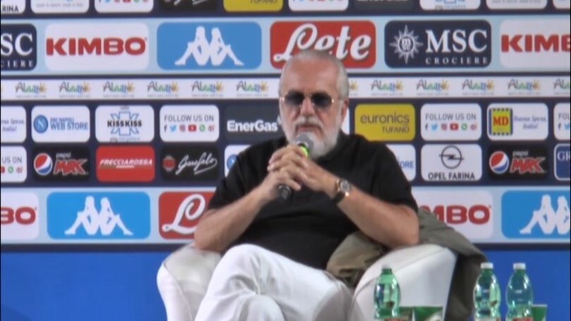 De Laurentiis: "In tv ci sono alcune partite che non vede nessuno"