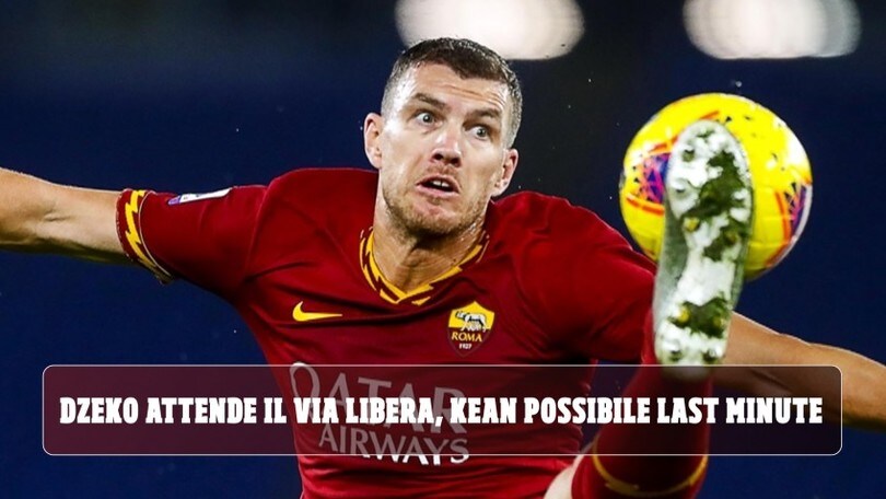 Dzeko attende il via libera, Kean possibile last minute