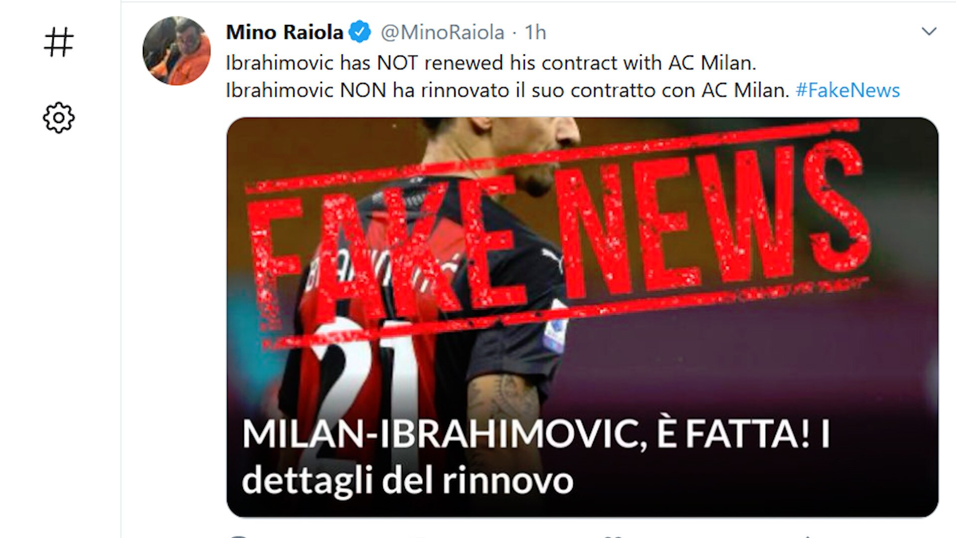 Rinnovo Ibra-Milan, lo stop di Raiola: "Non ha rinnovato"