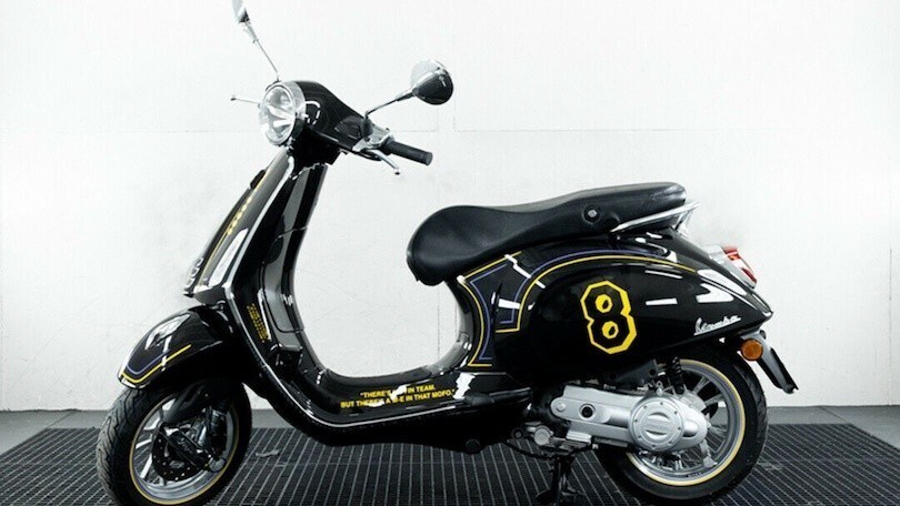 Vespa: ecco l'edizione speciale dedicata a Kobe Bryant