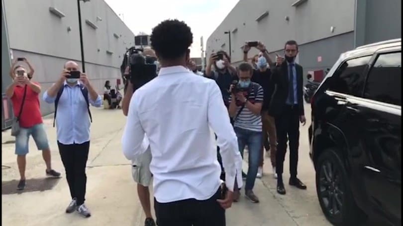 Juve, McKennie arriva al J Medical