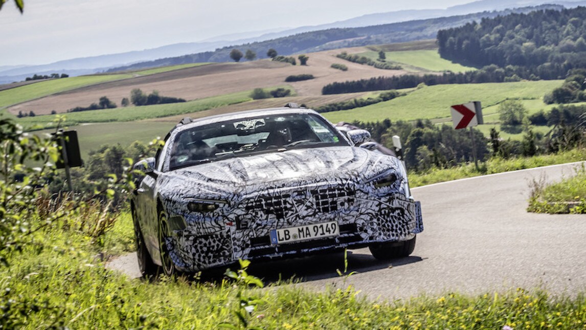 Nuova Mercedes SL, i primi prototipi su strada