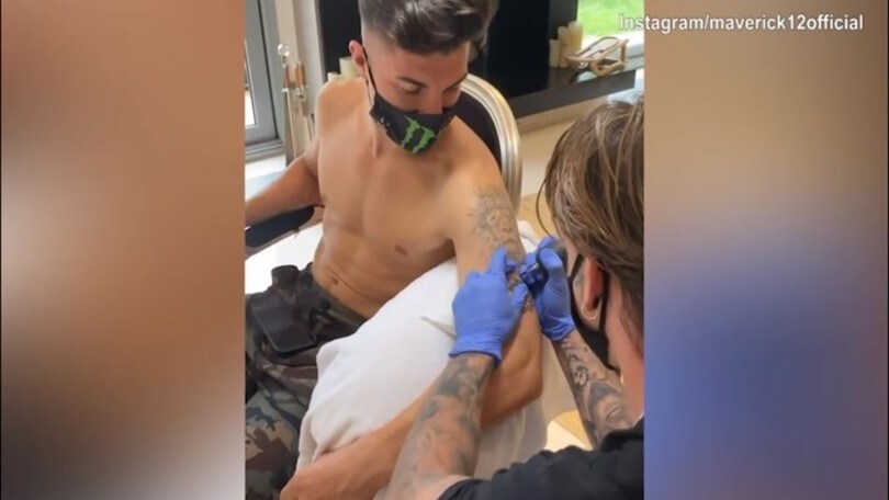 Moto Gp, altro tatuaggio per Vinales