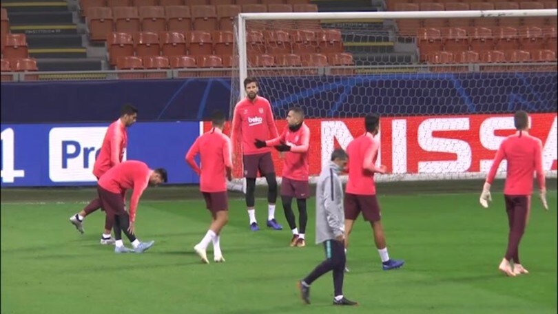 Messi salta il tampone del Barcellona