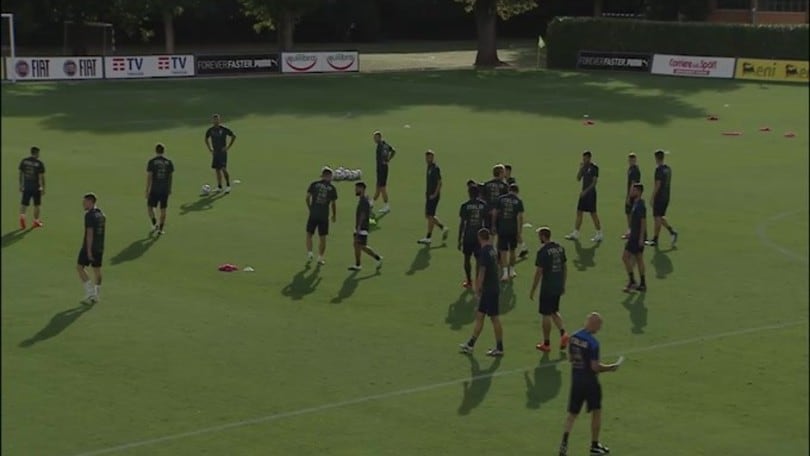 Nazionale, il primo allenamento post lockdown