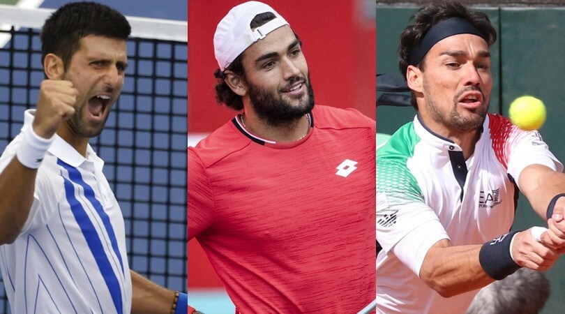 Classifica ATP: Djokovic stacca Nadal, Berrettini stabile mentre Fognini scende al 12° posto