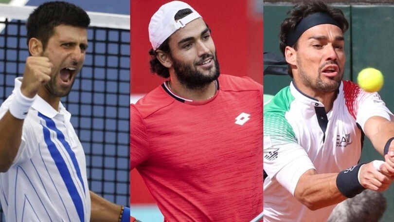 Classifica ATP: Djokovic stacca Nadal, Berrettini stabile mentre Fognini scende al 12° posto