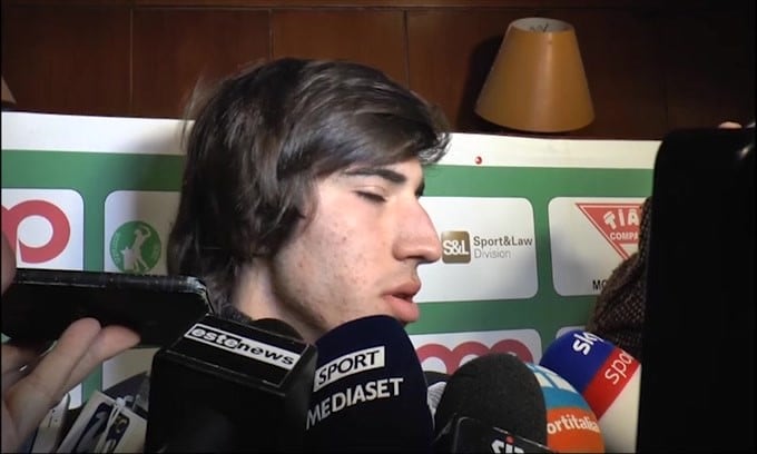 Tonali diceva: "Da piccolo ero milanista"