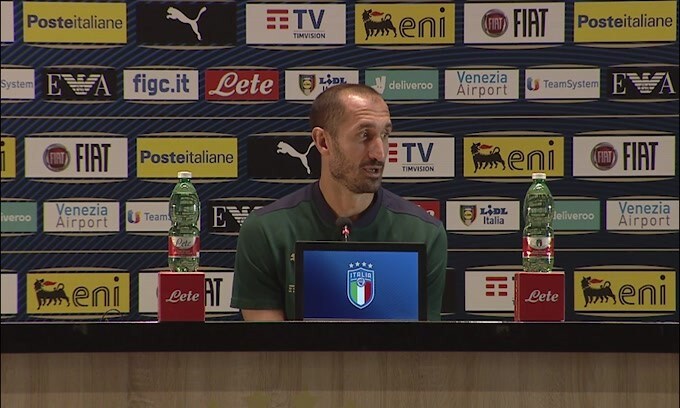 Chiellini: "Mi auguro possano tornare i tifosi allo stadio"