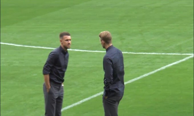 Juve, alla "Continassa" si rivede De Ligt