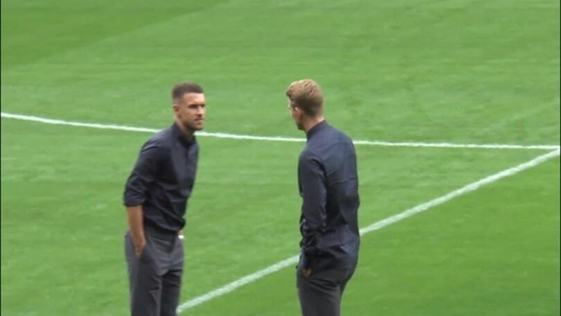 Juve, alla "Continassa" si rivede De Ligt