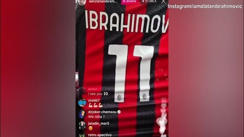 Milan, Ibra annuncia il numero di maglia via social