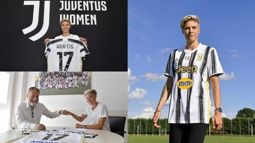 Lina Hurtig, la presentazione ufficiale con la Juve Women