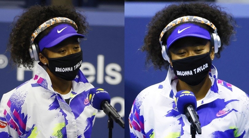 La Osaka in prima linea: ecco la mascherina per Breonna Taylor
