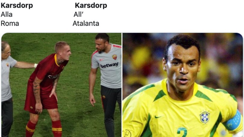 Roma, Karsdorp vicino all'Atalanta: le reazioni social dei tifosi