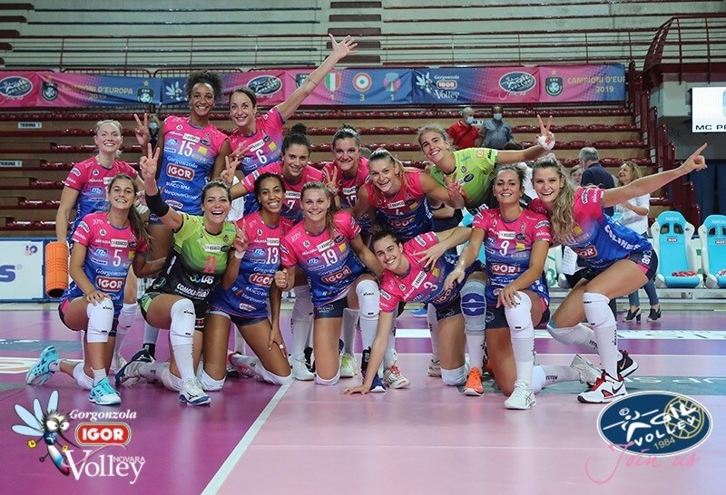 Novara che fatica ! alla Final Four solo al tie break