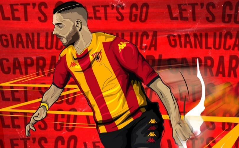 Benevento, ufficiale Caprari in prestito dalla Sampdoria