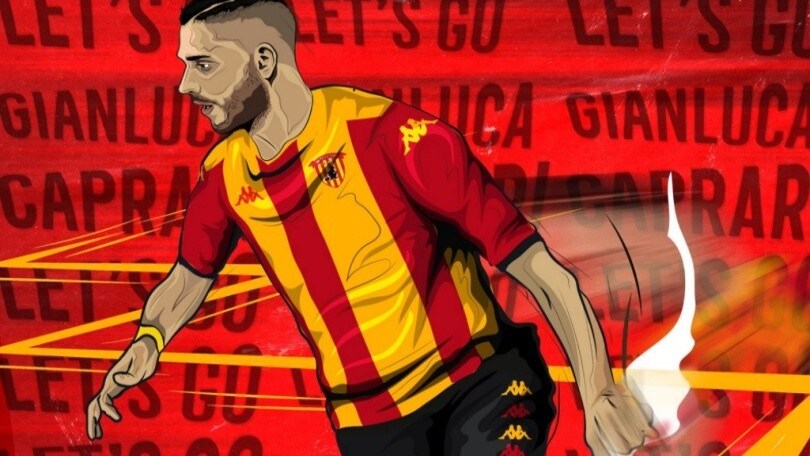 Benevento, ufficiale Caprari in prestito dalla Sampdoria