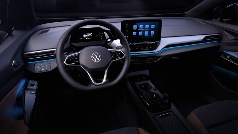 Volkswagen ID.4, mostrati gli interni del SUV 100% elettrico
