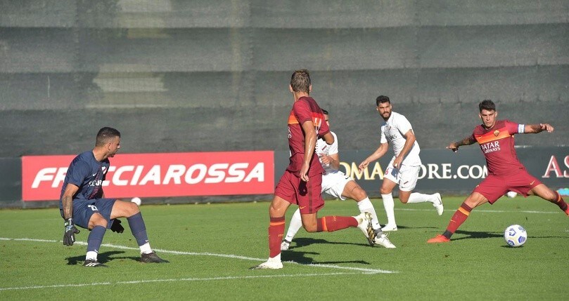 Roma, 4-2 alla Sambenedettese nella prima amichevole