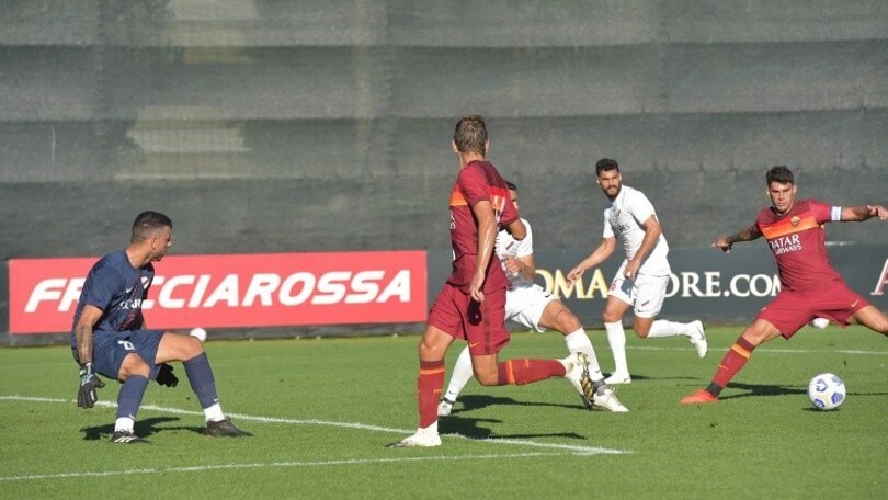 Roma, 4-2 alla Sambenedettese nella prima amichevole
