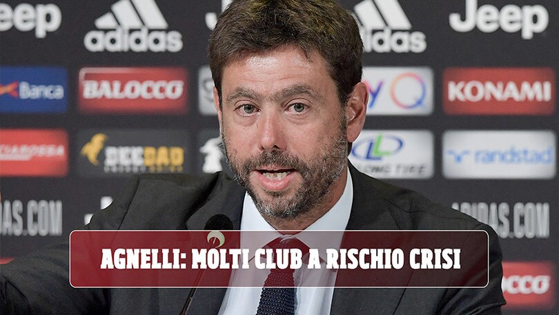 Agnelli: “Molti club a rischio crisi, non è ancora finita”