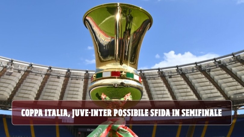 Coppa Italia, Juve-Inter possibile sfida in semifinale