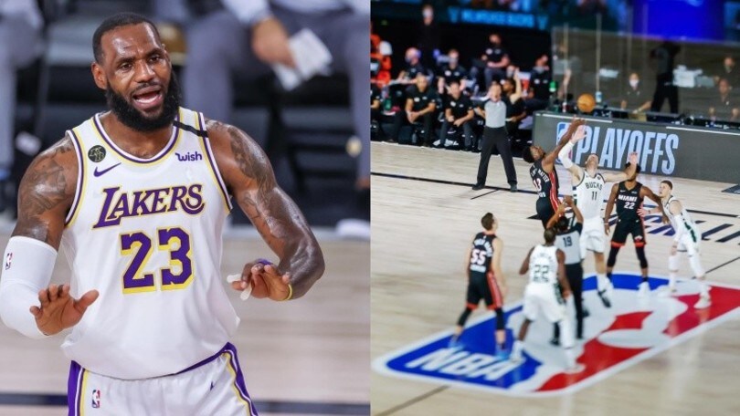 Nba, Miami in finale a Est, LeBron porta i Lakers 2-1 sui Rockets