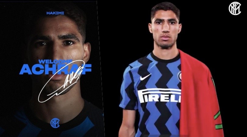 Hakimi, l'Inter lo presenta sui social con un video speciale