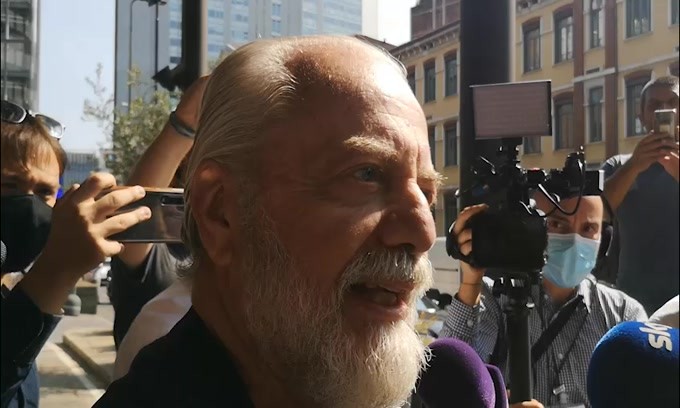 Da Laurentiis: "Mercato? Chiedete a Conte, non quello dell'Inter"
