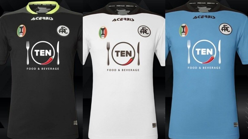 Spezia, presentate le divise per la prima volta in A
