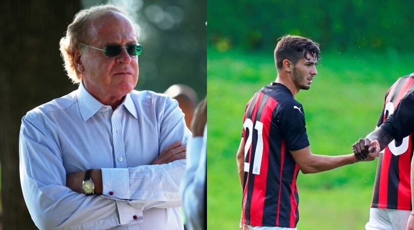 Milan-Vicenza 5-1, Brahim Diaz segna sotto gli occhi di Scaroni