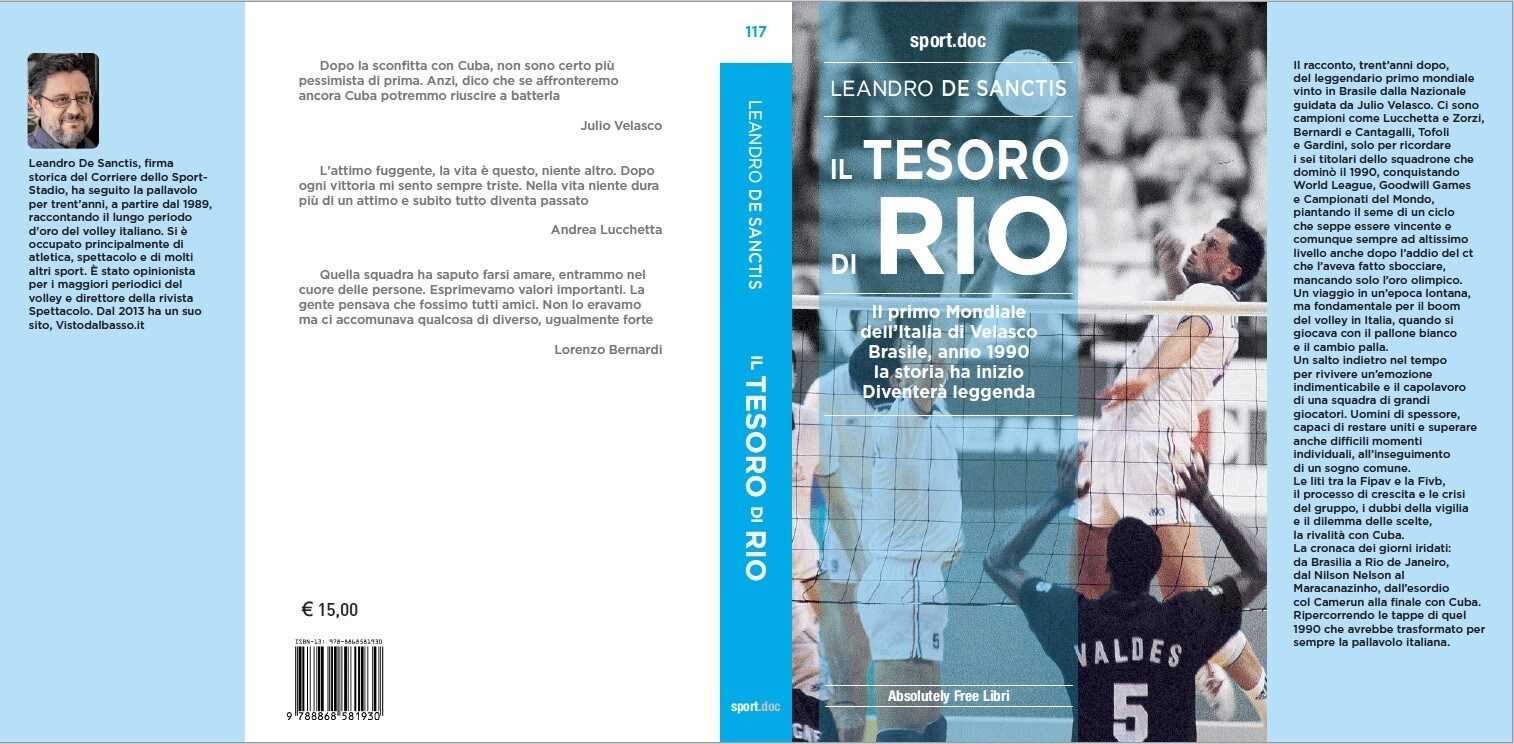 Il tesoro di Rio: l'Italia del '90 raccontata in un libro