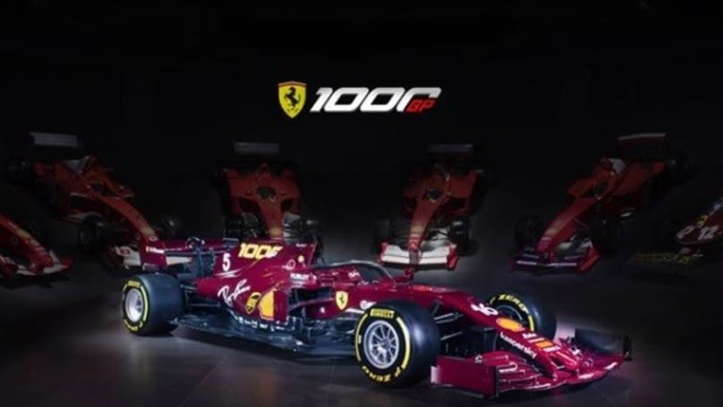 F1 Ferrari, colorazione storica per il GP di Toscana