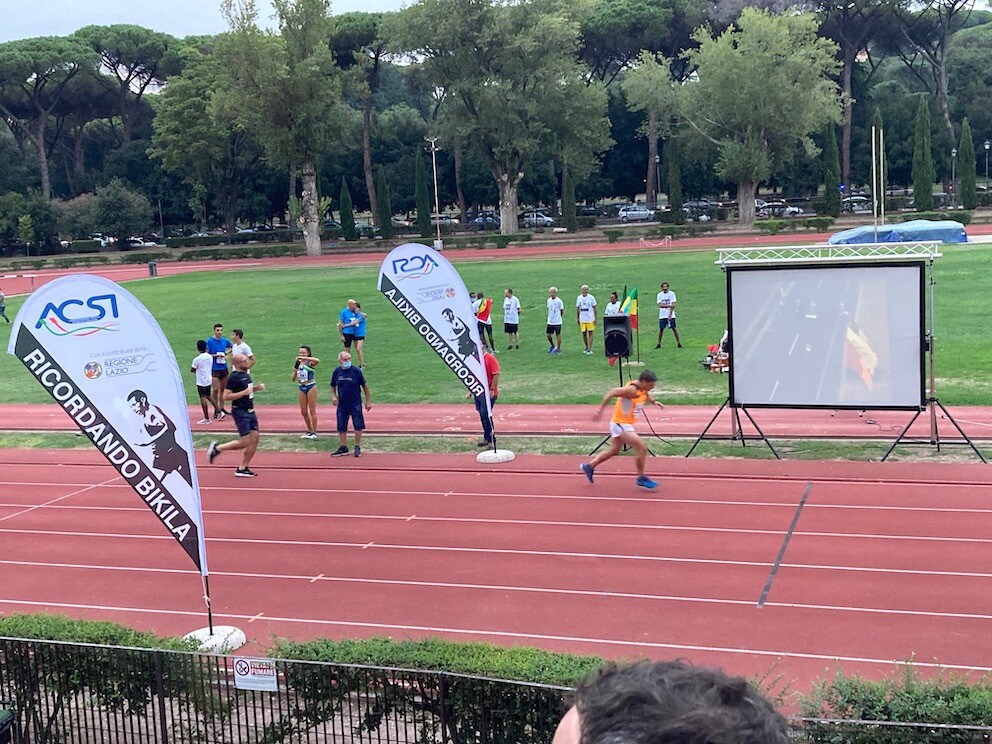 Grande successo per la maratona a staffetta "Ricordando Bikila"