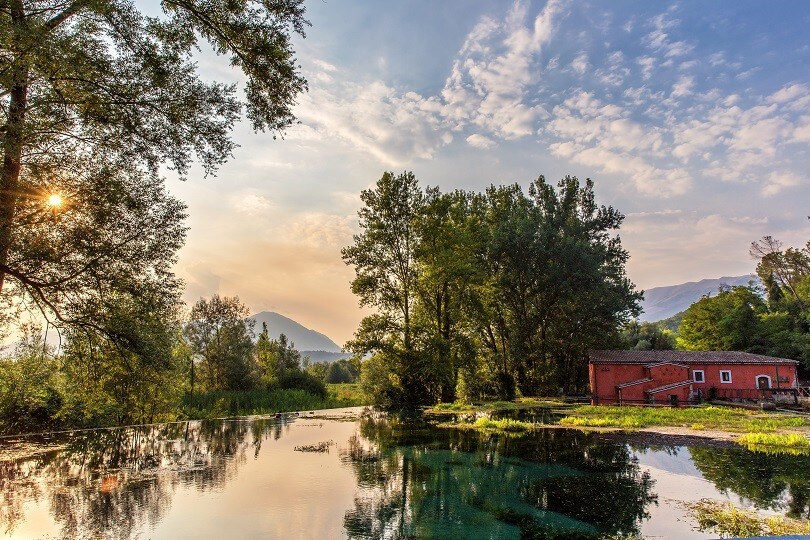 Da Isola del Liri al lago di Posta Fibreno, il regno dell'acqua