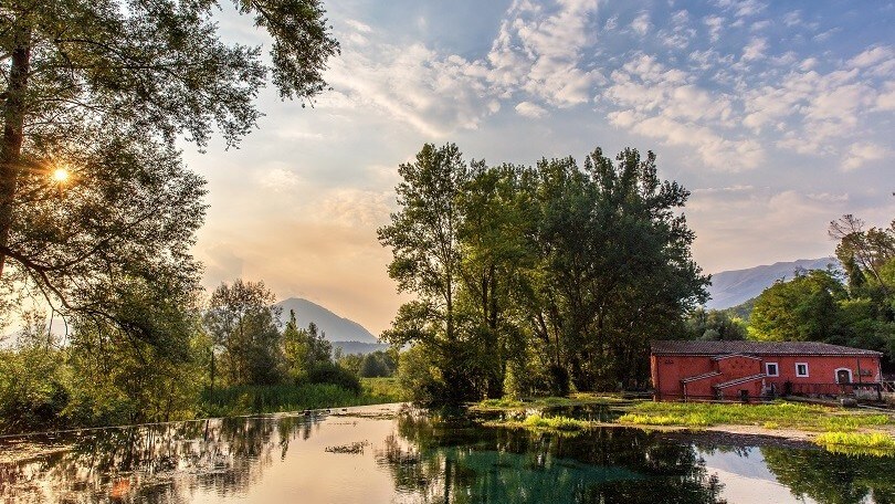 Da Isola del Liri al lago di Posta Fibreno, il regno dell'acqua