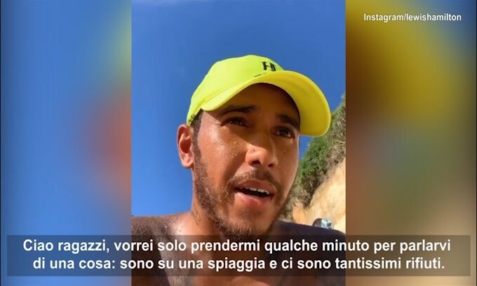 Hamilton: "Ci sono tanti rifiuti. State attenti quando comprate."