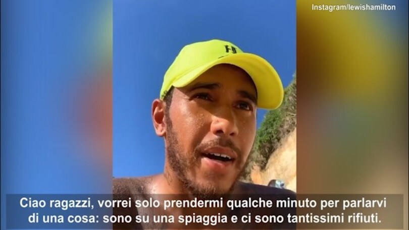 Hamilton: "Ci sono tanti rifiuti. State attenti quando comprate."
