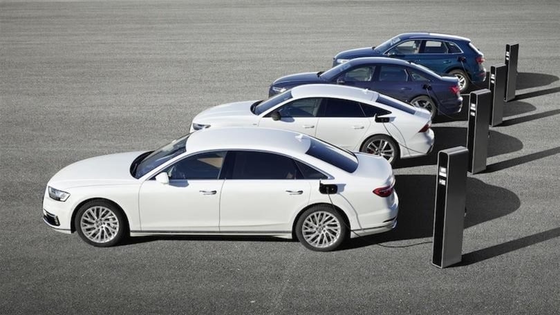 Ibride plug-in Audi TFSI e: gli scatti